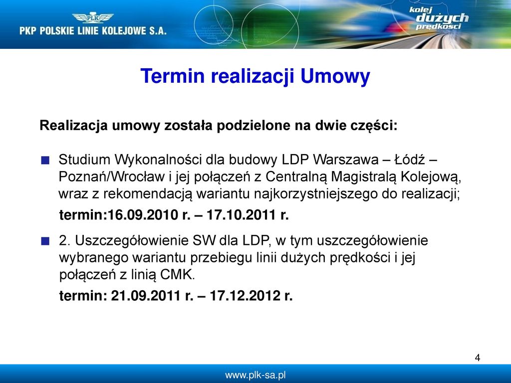 Marek Kubera Dyrektor Projektu W PKP Polskie Linie Kolejowe S A Ppt